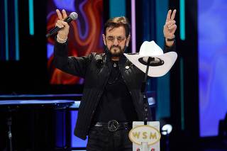 Ringo Starr Makes His Grand Ole Opry Debut During Grand Ole Opry: Opry 100 - February 21, 2025