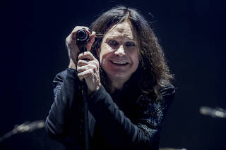 Ozzy Osbourne performs with Black Sabbath as part of ?The End? tour, at Madison Square Garden in New York.