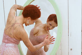 Singer, rapper and provocateur Doja Cat, born Amala Dlamini, in Los Angeles, Aug. 13, 2025. (Chantal Anderson/The New York Times)