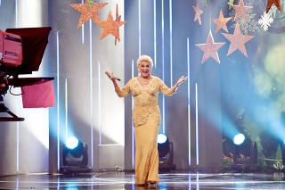 Gravacao do Programa Especial Hebe Camargo